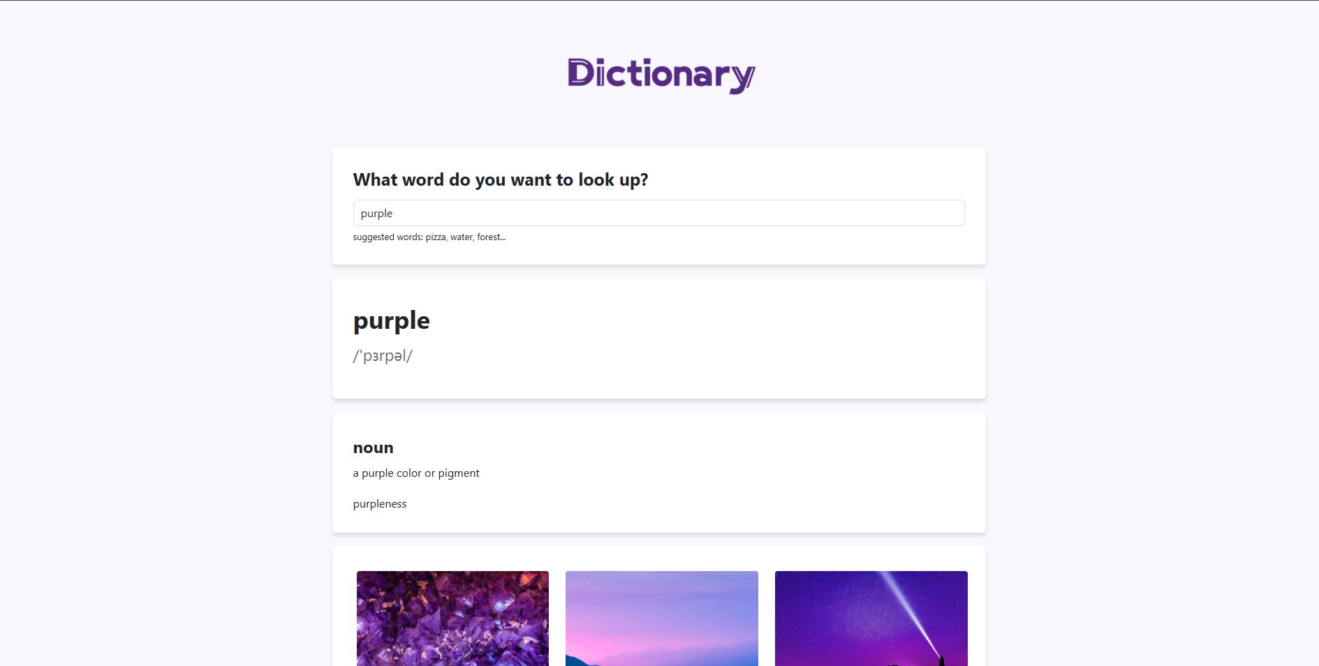 Dictionary